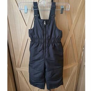 Wonder Nation 2T Black Snow Bib